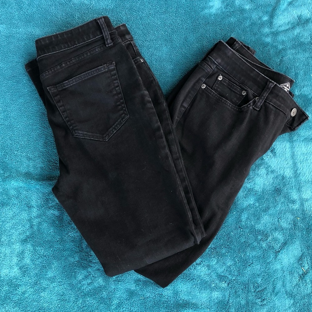 Set of 3 Women’s Black Stretchy Boot Cut Jean